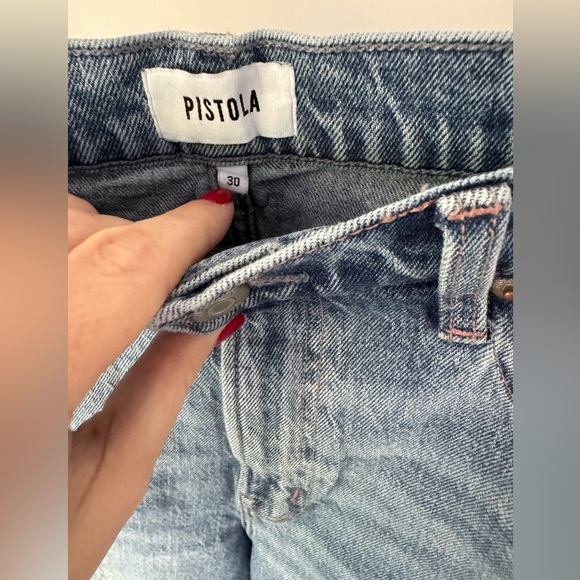 Cassie High waist crop straight leg jean (Hilltop Vintage) - Picture 6 of 10